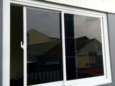 kusen jendela aluminium dan kaca tempered glass